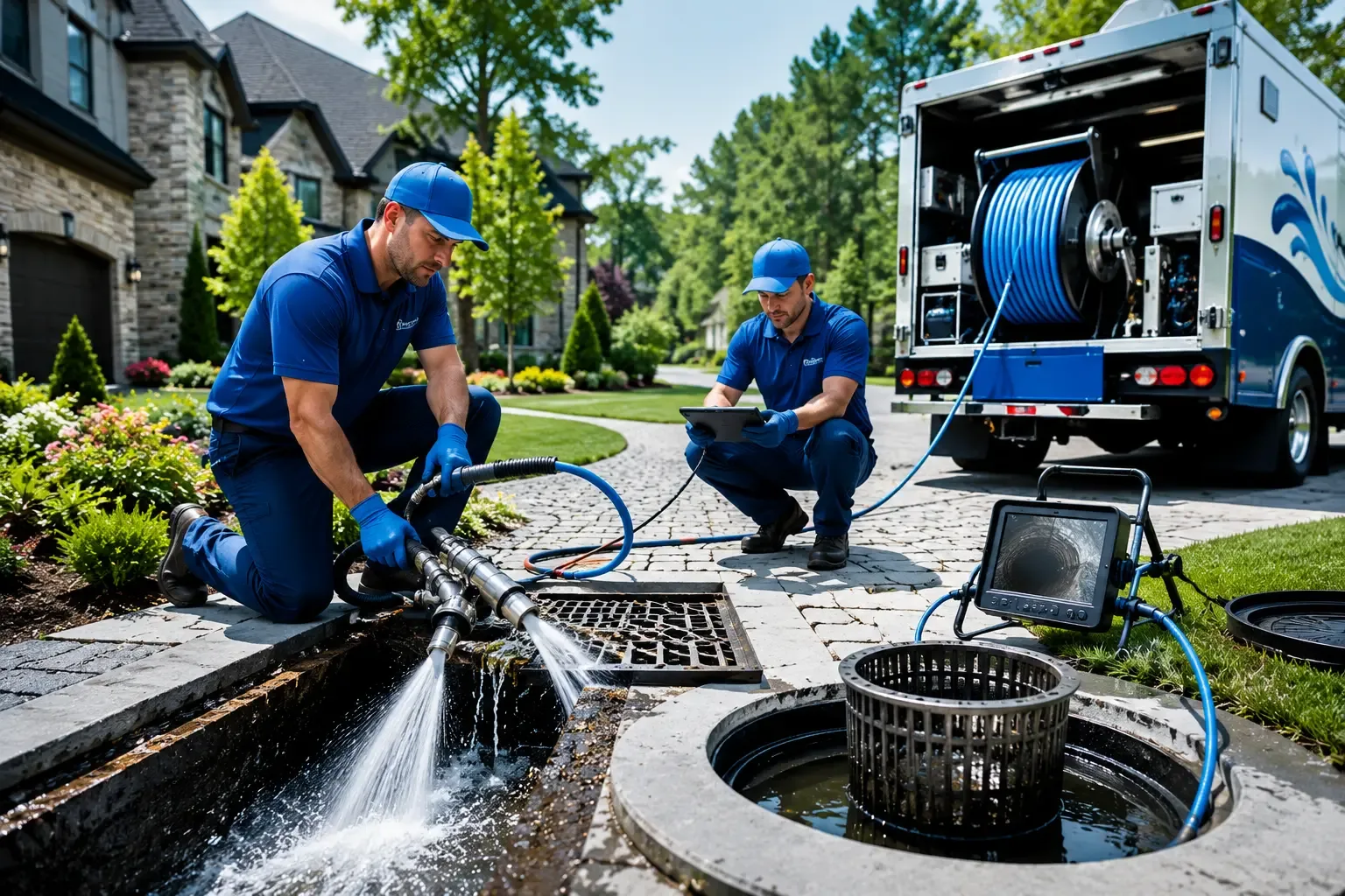 Local outdoor drain cleaning professionals in Andover, NH